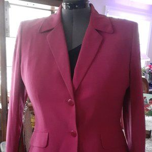 Kasper  Petite rose suit 16P with skirt